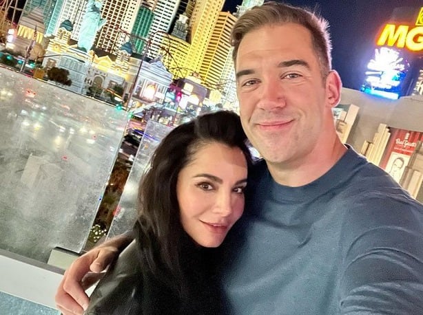 Martha Higareda y Lewis Howes