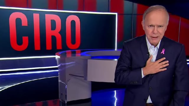 Último noticiero de Ciro Gómez Leyva a través de Imagen Televisión