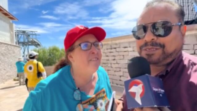 Una gringa corre a mexicanos de un mirador público en Durango