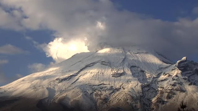 Volcán Popocatépetl el 8 de junio