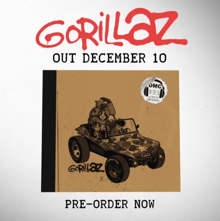 Gorillaz: 20th Anniversary Super Deluxe Vinyl Boxset