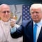 Donald Trump desea pronta recuperación al papa León XIV tras sus diferencias