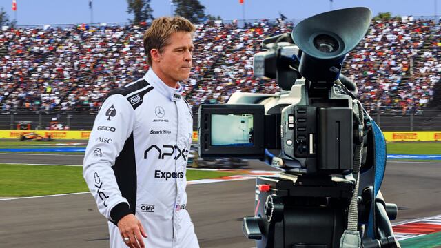 ¿Brad Pitt grabará película de la F1 en el Gran Premio de México?