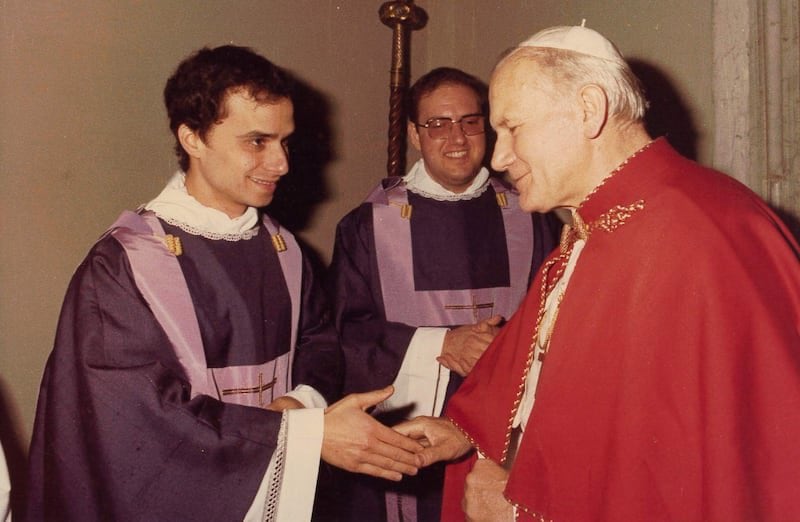 León XIV y Juan Pablo II