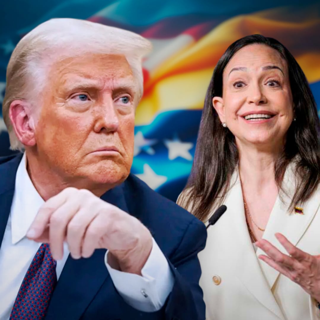 Trump y la transición en Venezuela: por qué se negó a qué María Corina Machado la encabezara