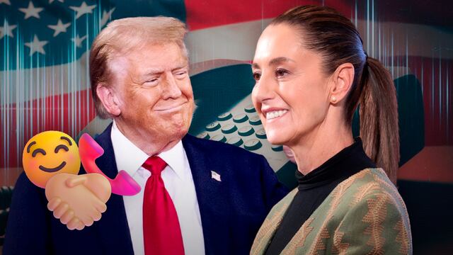 Claudia Sheinbaum mantiene llamada con Donald Trump