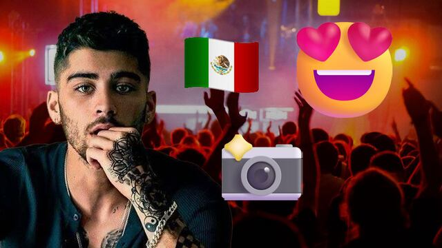 Foto de Zayn Malik llegando a México