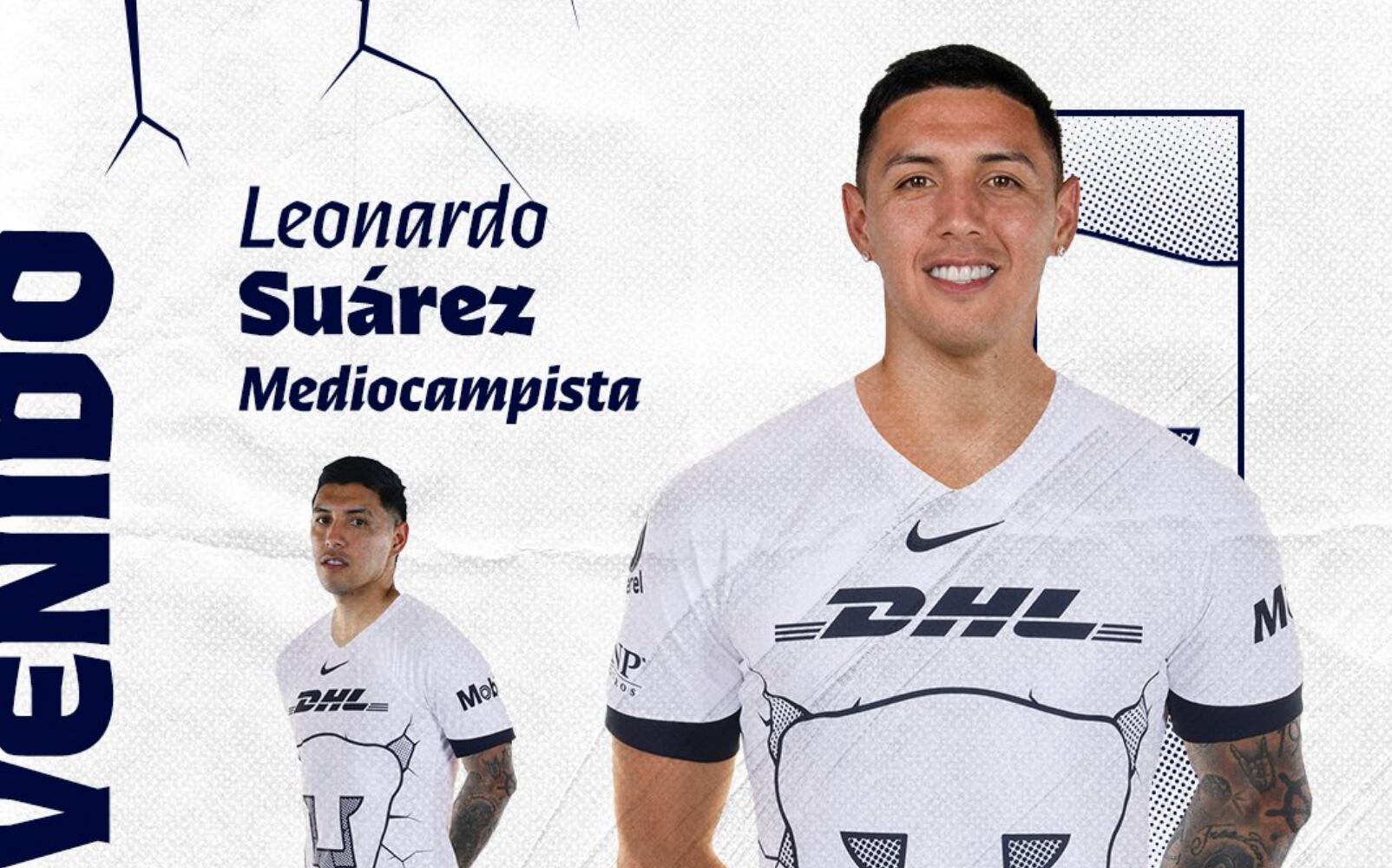 Leo Suárez, nuevo jugador de Pumas