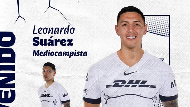 Leo Suárez, nuevo jugador de Pumas