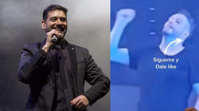 Alan Ibarra de Magneto y Alan muy cansado en los 90's Pop Tour.