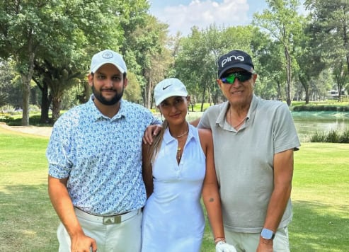 Pedro Torres y sus hijos