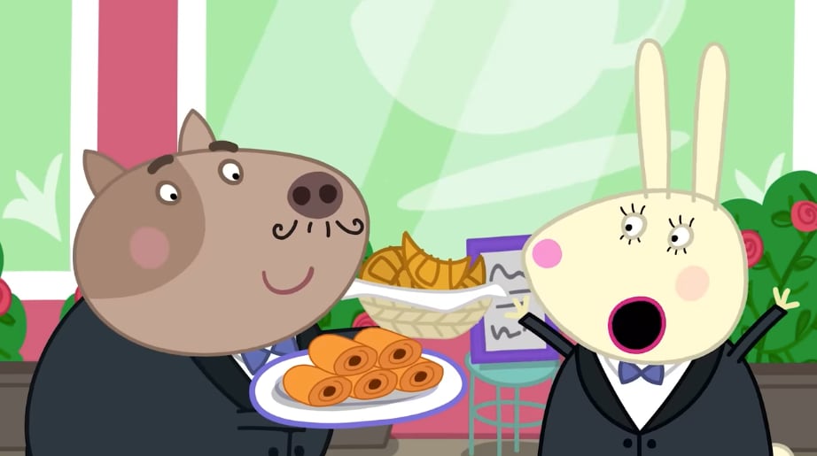 Peppa Pig por el Día Internacional del Croissant