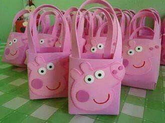 Dulceros de Peppa Pig para el Día del Niño