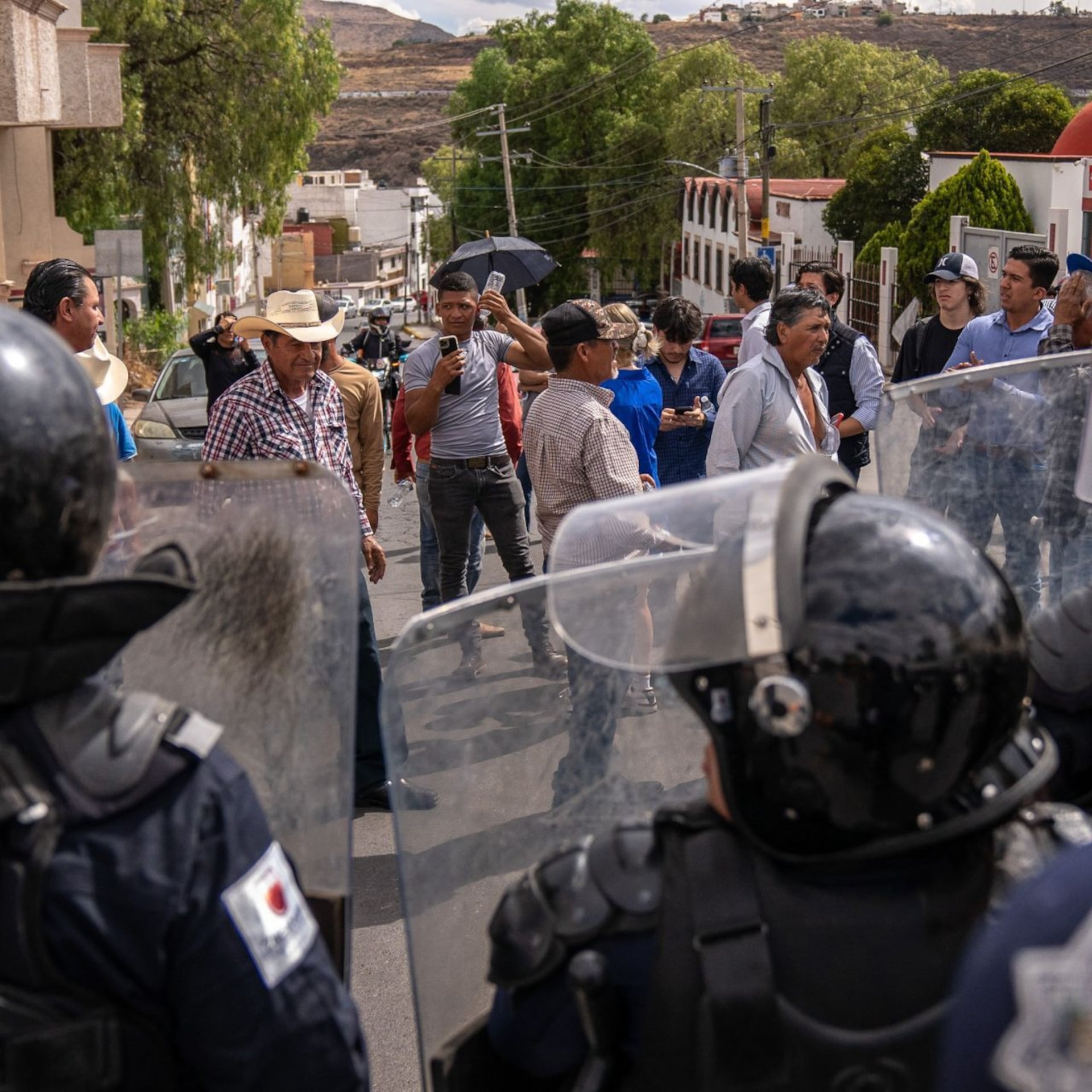 Productores de frijol protestan por tercer día consecutivo en Zacatecas
