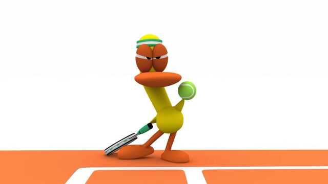 Pocoyó por el Abierto Mexicano de Tenis en Acapulco 2025