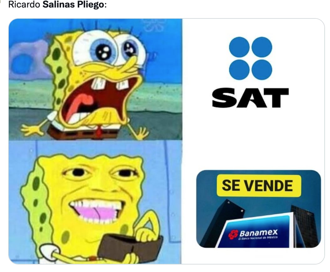 Memes de Ricardo Salinas Pliego