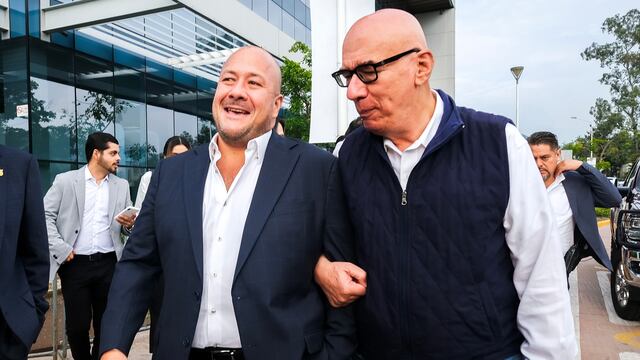 Enrique Alfaro y Dante Delgado