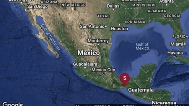 Chiapas se sacude con sismo de magnitud 6.3