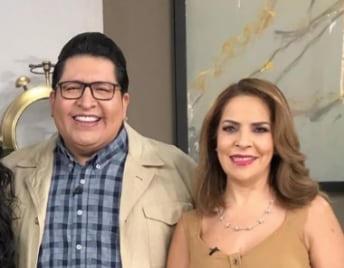 Alex Kaffie y Ana María Alvarado