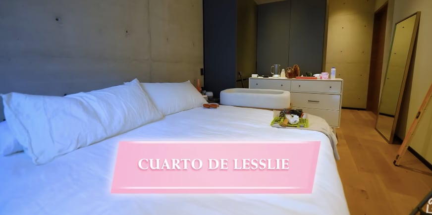 Lesslie Polinesia prepara el cuarto para su bebé