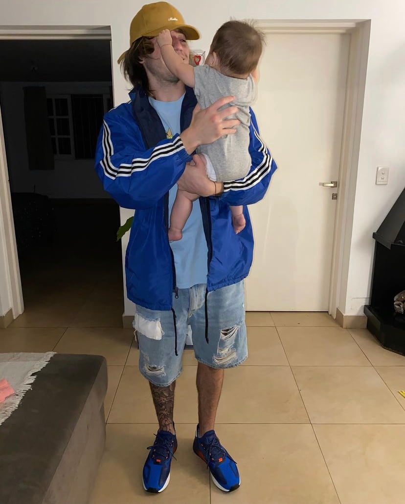 Paulo Londra y su hija
