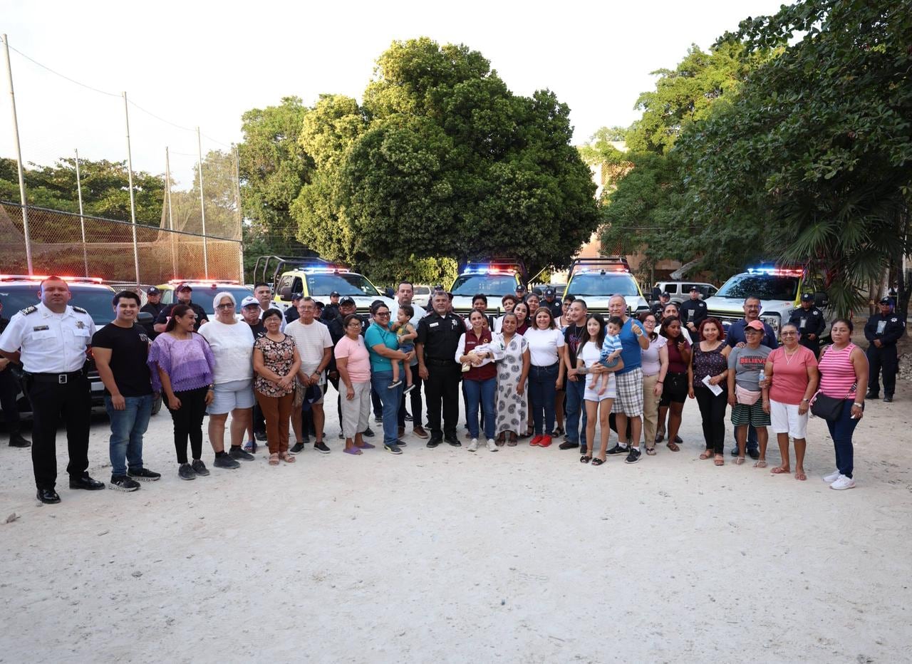 Nuevas patrullas y comités ciudadanos buscan fortalecer la seguridad en Cancún