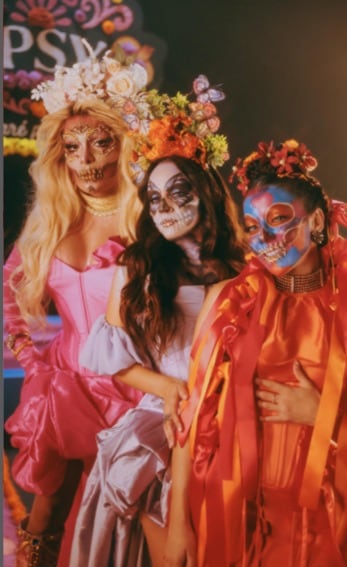 Wendy Guevara, Doris Jocelyn y Melissa Navarro en colaboración con IPSY México