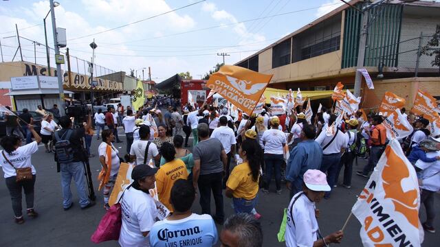 Simpatizantes de Movimiento Ciudadano