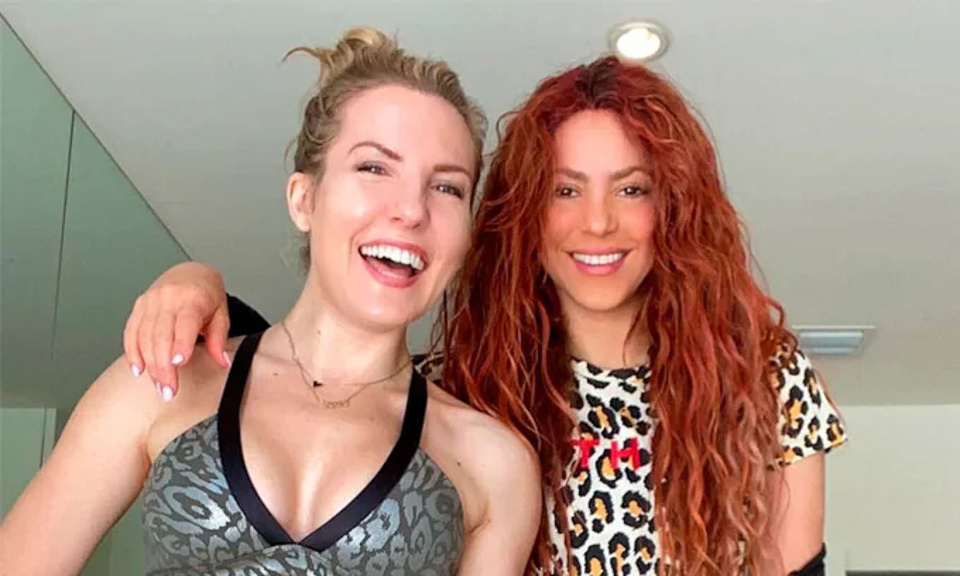 Shakira, Gerard Piqué y Anna Kaiser