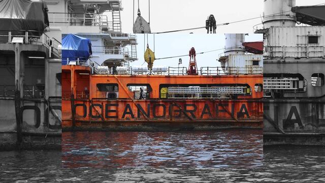 Barco de Oceanografía