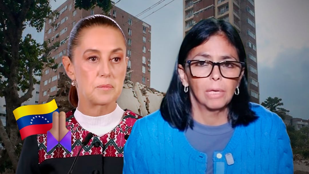 Delcy Rodríguez agradece el gesto de Sheinbaum tras los sismos en Venezuela