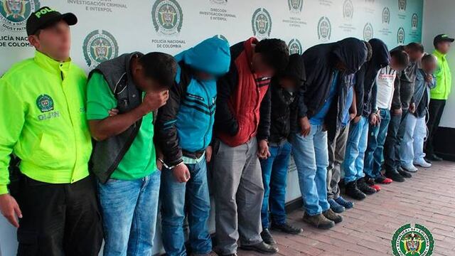 Detienen a 12 personas que gestionaban una red de tráfico de cocaína hacia EU.