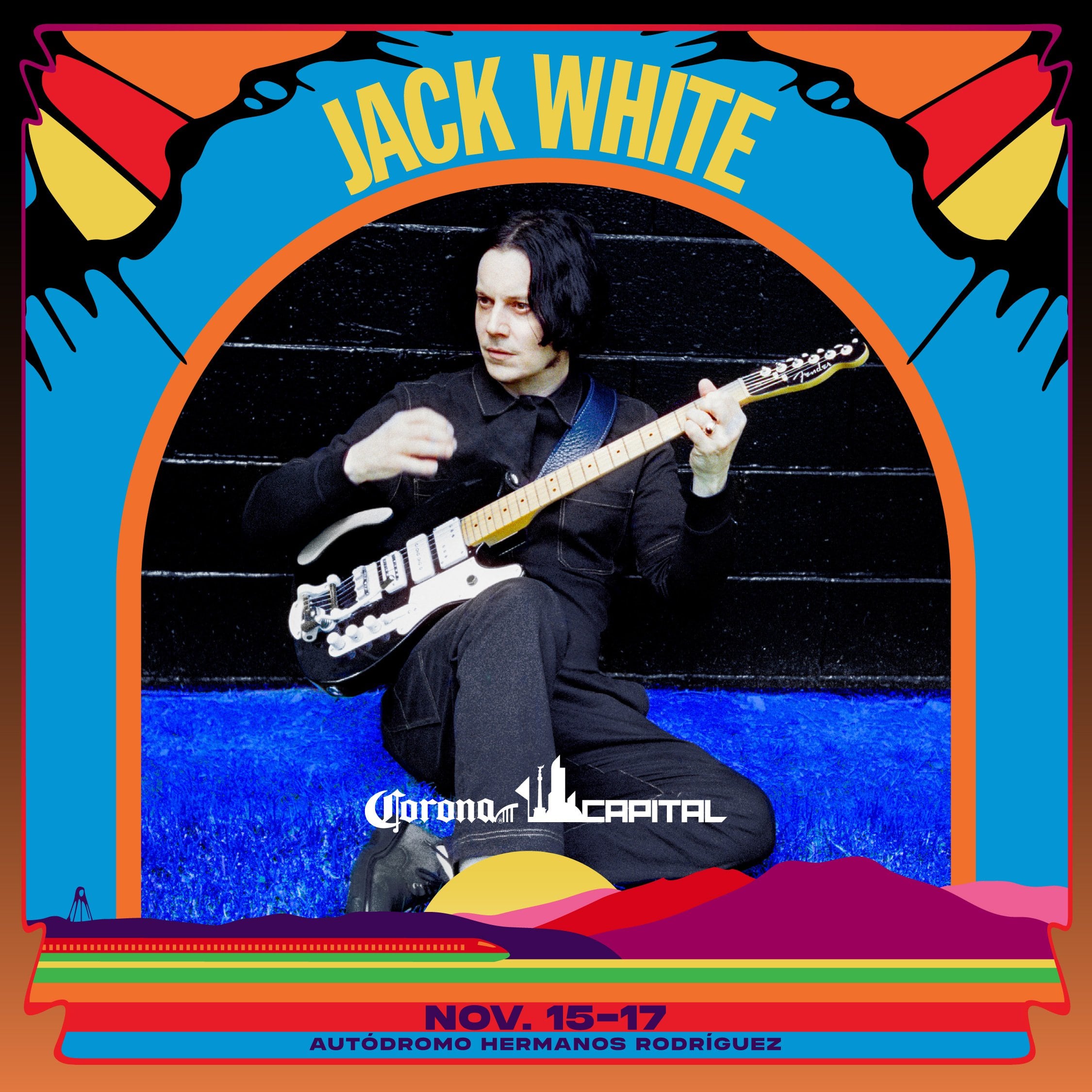 Corona Capital 2024 anuncia a Jack White en el line up y parece que a nadie le gustó
