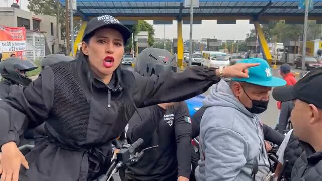 Sandra Cuevas protagoniza enfrentamiento en su primer recorrido por la CDMX