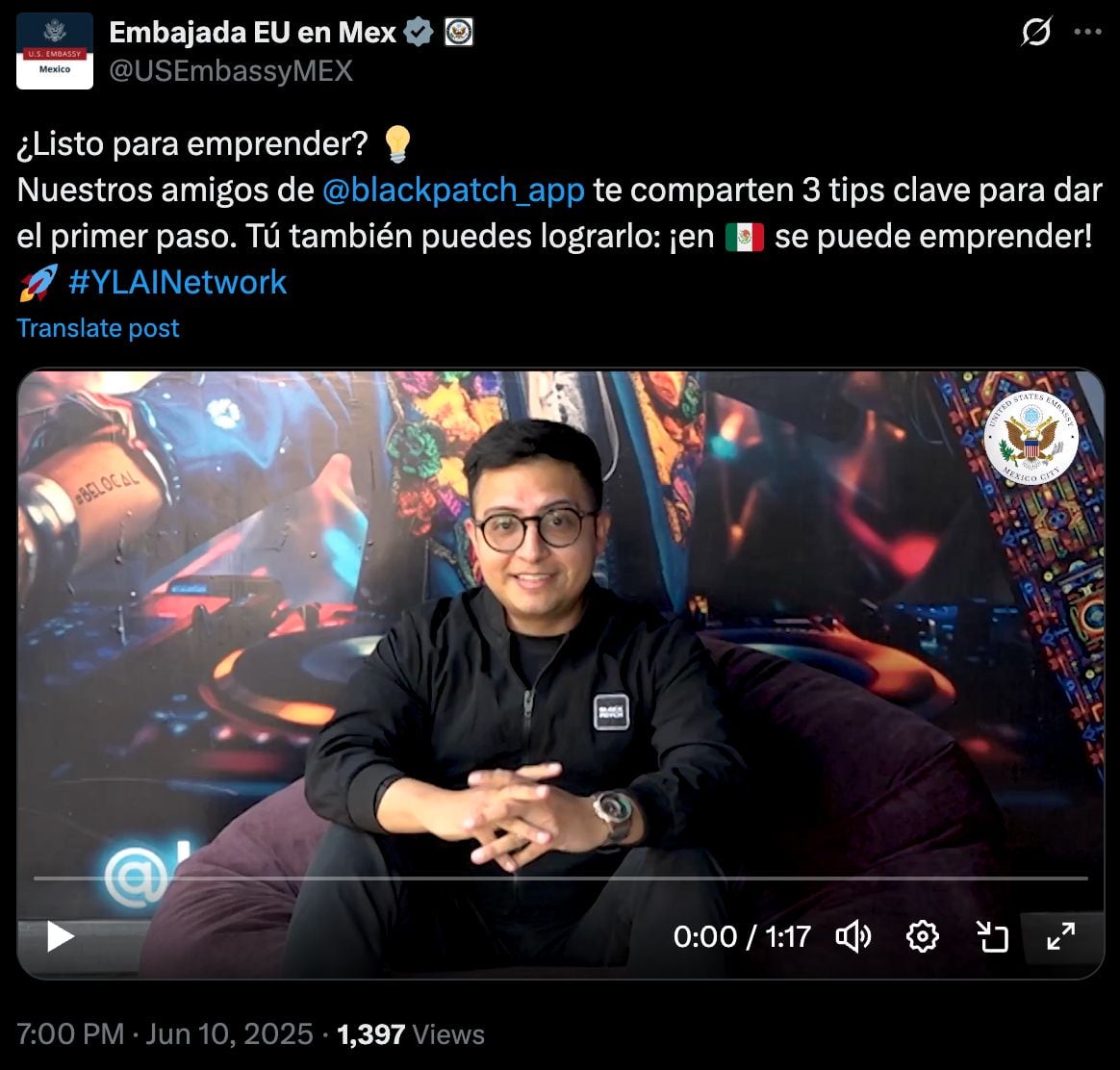 Embajada de Estados Unidos motiva a mexicanos ano migrar.
