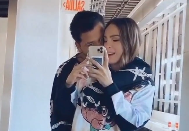 Belinda y Christian Nodal