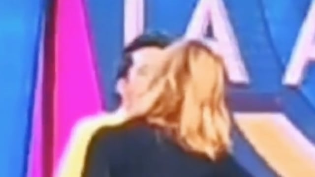 Anette Cuburu se besa con William Valdés