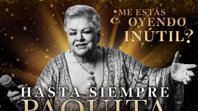 Rendirán homenaje póstumo a Paquita la del Barrio en Auditorio Nacional.