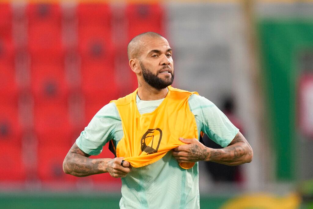 Dani Alves en Qatar 2022