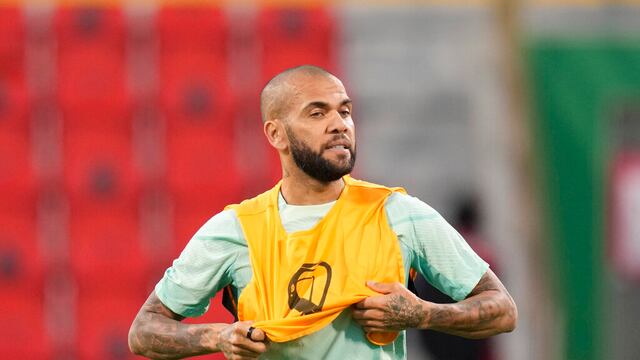 Dani Alves en Qatar 2022