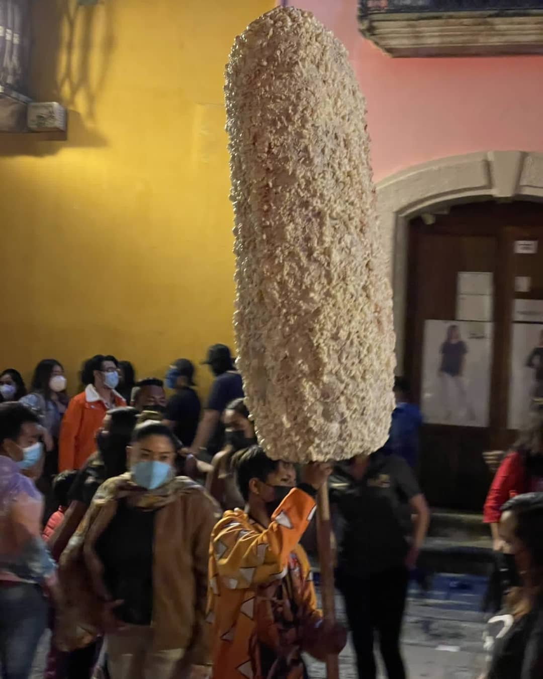 Elotes gigantes de Oaxaca