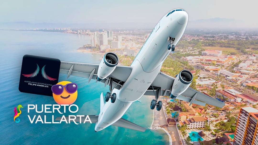 AIFA retoma vuelos a esta hermosa playa de México a un precio sorprendente