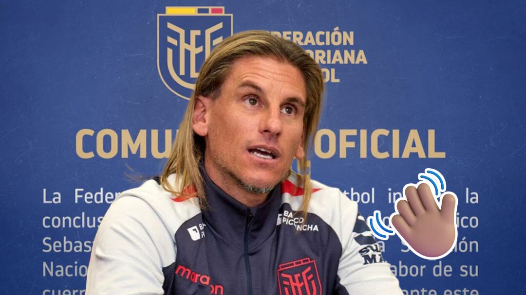 Es oficial: Sebastián Beccacece deja la selección de Ecuador