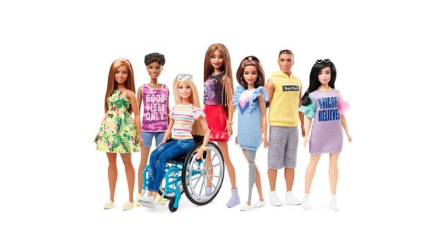 Con vitiligo y sin cabello, así son las nuevas Barbie en pro de la diversidad