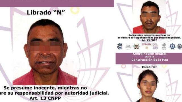 Detenidos por asesinato de Humberto Adame.