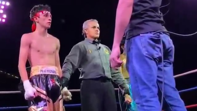 El sobrino de Julio César Chávez tuvo un debut triunfal en el boxeo y lanzó un dardo al Junior