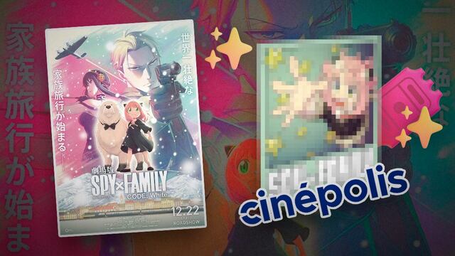 La postal coleccionable de Spy X Family que Cinépolis te regala si vas a esta sala de cine
