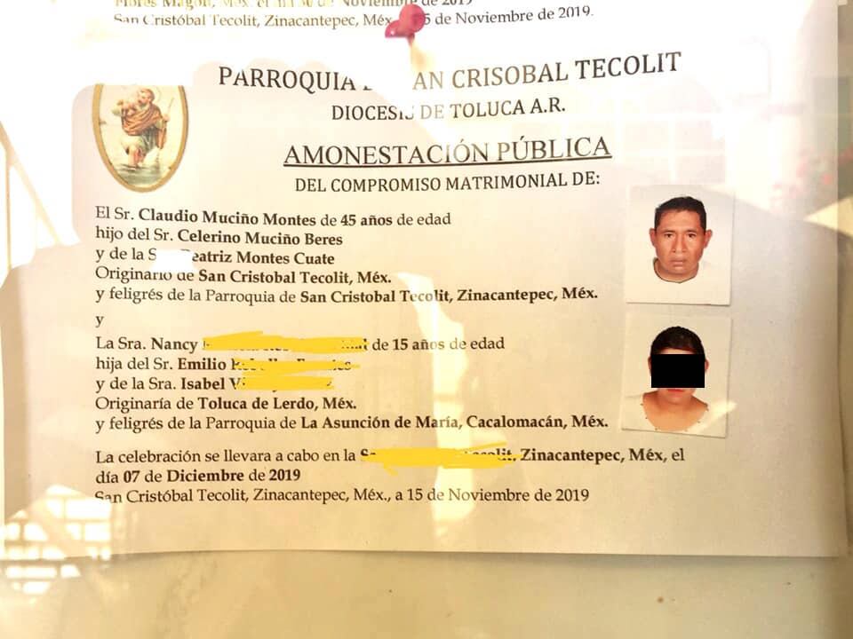 Amonestación del matrimonio