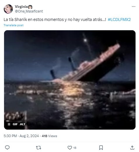 Memes exigiendo la salida de Shanik Berman de La Casa de los Famosos México 2024 por traidora