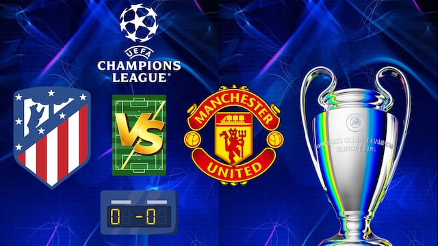 Atlético de Madrid es favorito para vencer al Manchester United en la Champions League
